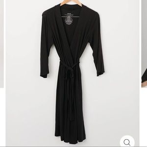 Little Sleepies black womens robe